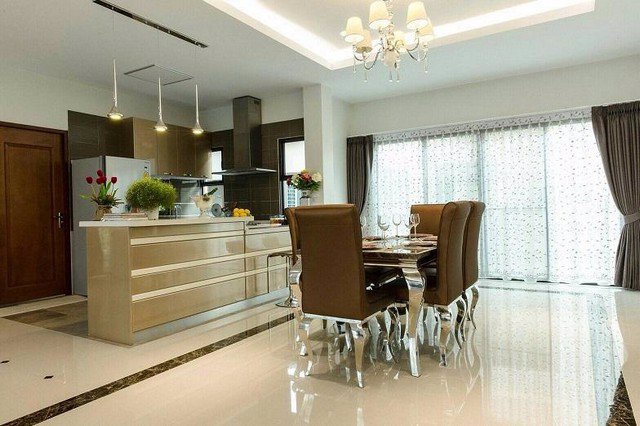 ให้เช่าบ้านเดี่ยวย่านพระราม9พร้อมสระว่ายน้ำส่วนตัว-ใกล้airport-linkสถานีหัวหมาก