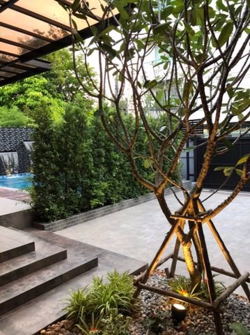 ให้เช่าบ้านเดี่ยว2ชั้นซอยปรีดี14ใกล้btsพระโขนงพร้อมสระว่ายน้ำ