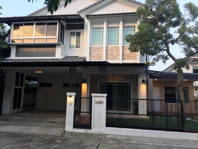 ขายบ้านเดี่ยว2ชั้นหมู่บ้านมัณฑนาแจ้งวัฒนะ-ราชพฤกษ์-ใกล้ทางด่วนแจ้งวัฒนะ