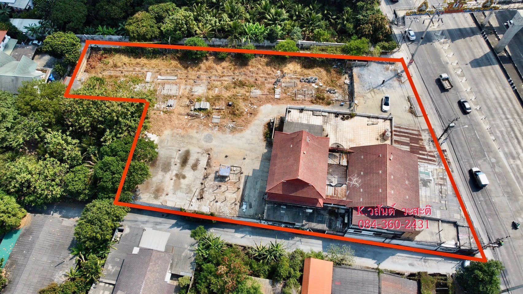 ขายที่ดิน-ติดถนนรัตนาธิเบศร์-นนทบุรี-ไทรม้า-