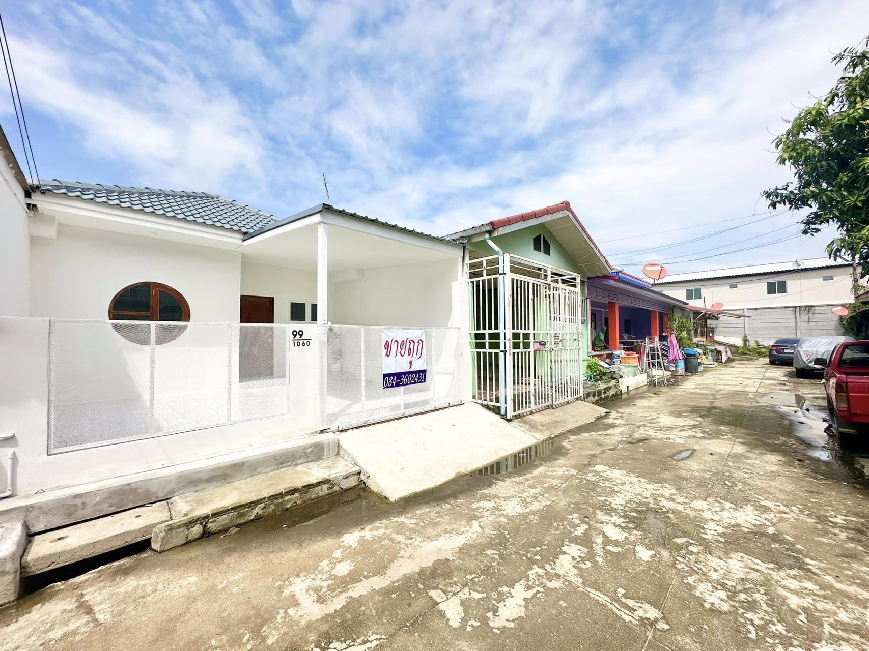 ขายด่วน-บ้านรีโนเวทใหม่-ราคาไม่ถึงล้าน-หมู่บ้าน-พฤกษา1-คลอง8