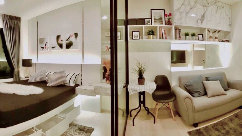 ให้เช่าคอนโดทำเลดี-ไลฟ์-อโศก-life-asoke-for-rent-level-12a-size-30-sqm