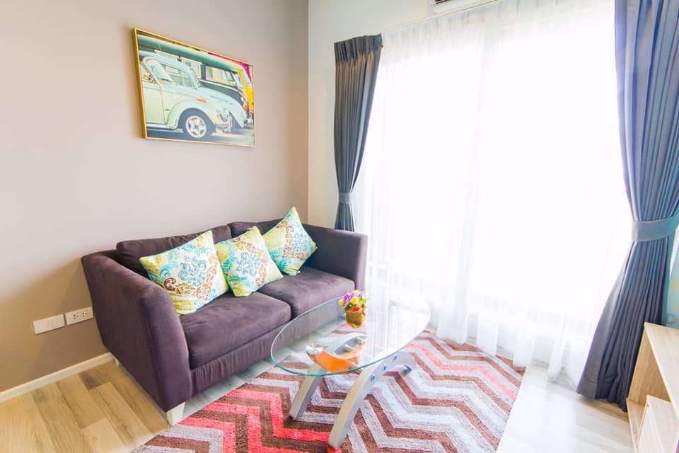 ให้เช่าคอนโดทำเลดี-เดอะคีย์-วุฒกาศ-the-key-wutthakat-for-rent-level-12-size-33-sqm