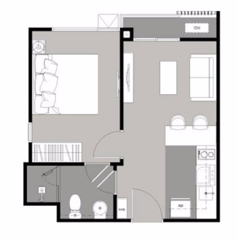 ให้เช่าคอนโดทำเลดี-ริธึ่ม-สุขุมวิท36-38-rhythm-sukhumvit-36-38-for-rent-level-10-sizes-35-sqm