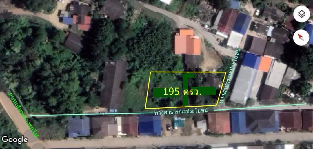 ขายที่ดิน-เนื้อที่195-ตรว-หลังโลตัสตะเคียนเตี้ย-ชุมชนหนองปรือทางรถไฟ