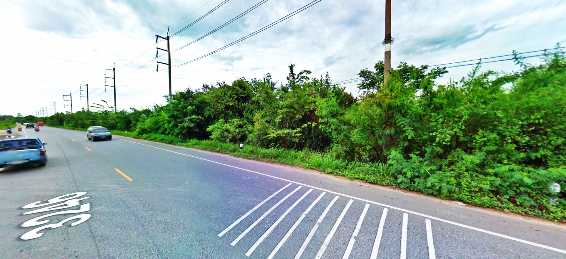 ขายที่ดินแปลงสวยบนถนนเศรษฐกิจตรงข้ามปั๊มนํ้ามัน-pt-หน้ากว้าง-200เมตร-ติดถนนทล3246-พนัสนิคม-เกาะโพธิ