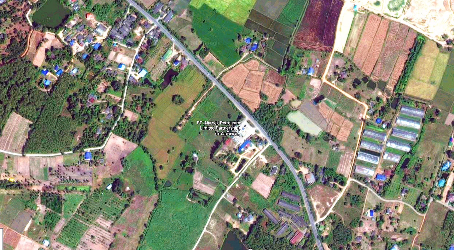 ขายที่ดิน13ไร่1ตรวตั้งอยู่บนถนนทางหลวง3246-ถนนพนัสนิคม-ท่าบุญมี-ใกล้ถนนวงแหวนเลี่ยงเมืองพนัสนิคม-ใก