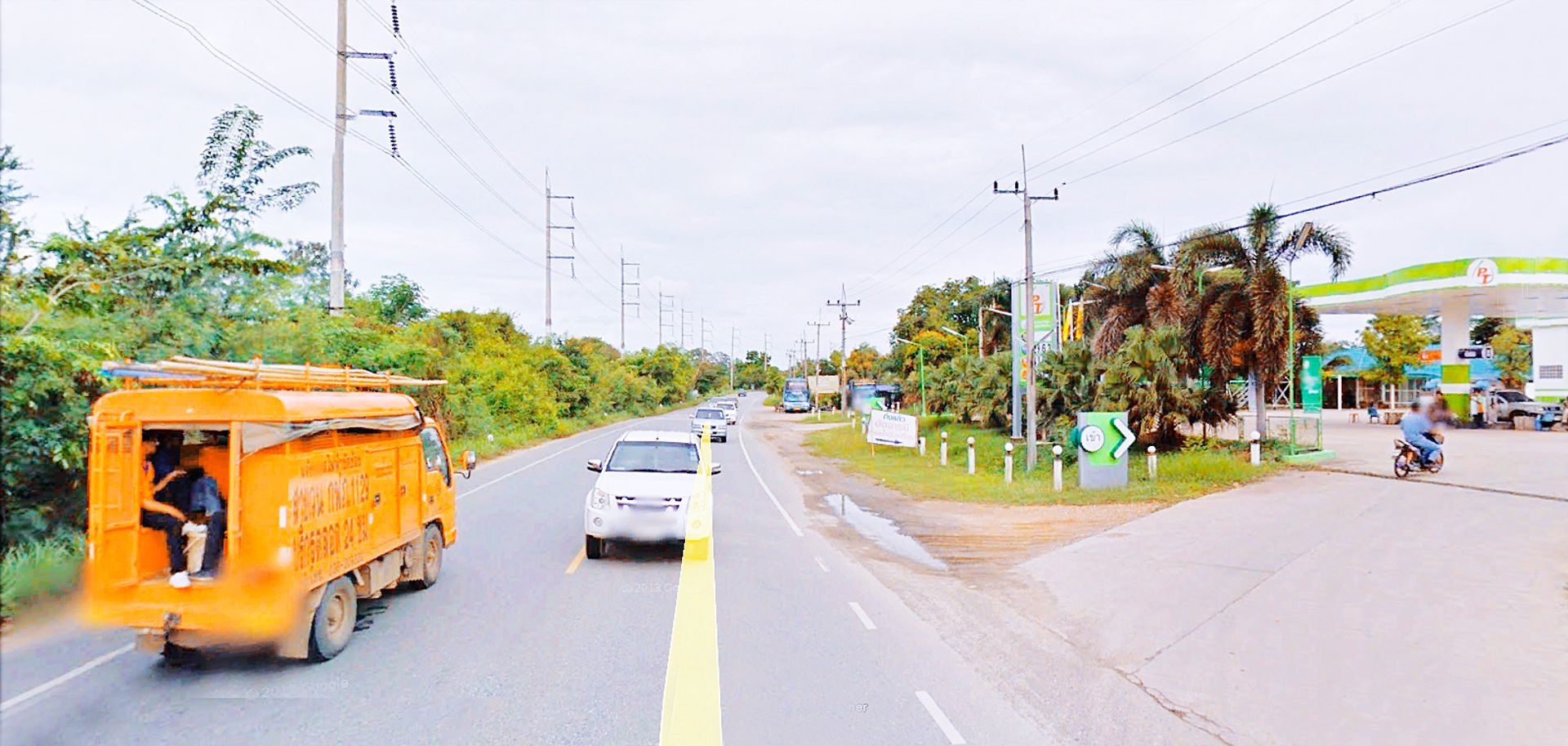 ขายที่ดินแปลงสวยเหมาะแก่การลงทุน-ที่ดินติดถนนทางหลวงเส้นพนัสนิคม-เกาะโพธิ์-ตรงข้ามเป็นปั๊ม-ptนาเริกใ