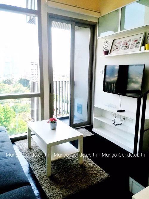 ideo-morph-sukhumvit38-near-bts-thonglor-for-rent-26000-baht-a-duplex-1bed-size-33sqm-on-7th-floor