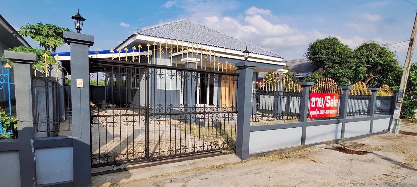 ขายบ้านเดี่ยว-1ชั้นหมู่บ้านนวลผ่องศาลาลอยท่าเรืออยุธยา