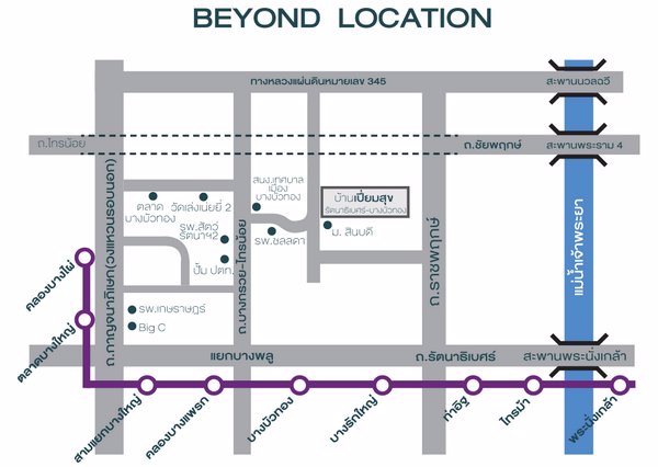 ขาย-บ้านเปี่ยมสุข-บางบัวทอง-รัตนาธิเบศร์-นนทบุรี-บ้านเดี่ยว-2-ชั้น-แถมเฟอร์-ใกล้ถนนใหญ่
