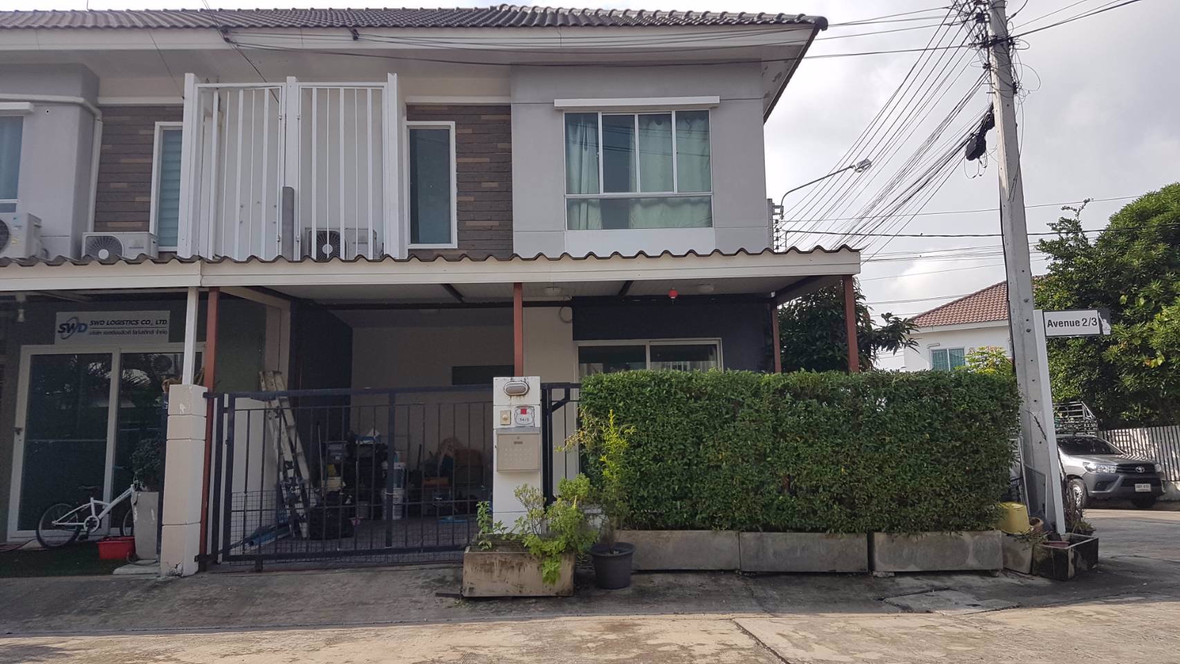 ขายทาวน์เฮ้าส์-พฤกษาวิลล์51-ซอย-เพิ่มสิน29-หลังมุมนอก