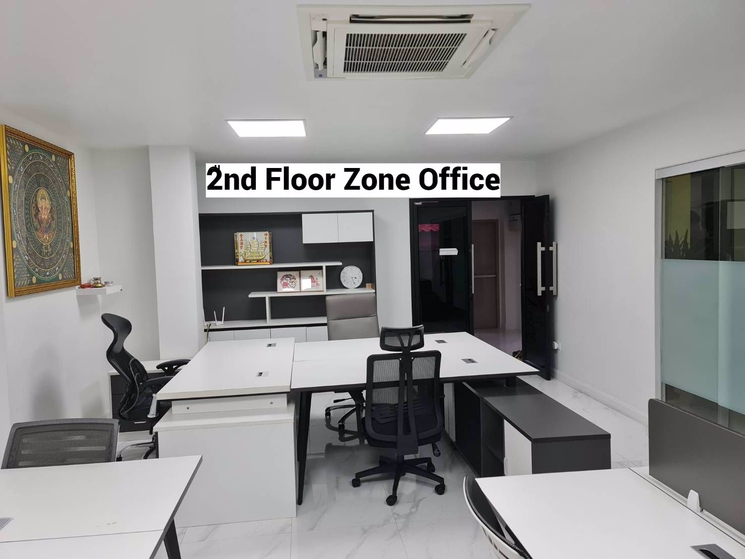 สำนักงานสร้างใหม่-แบ่งเช่า