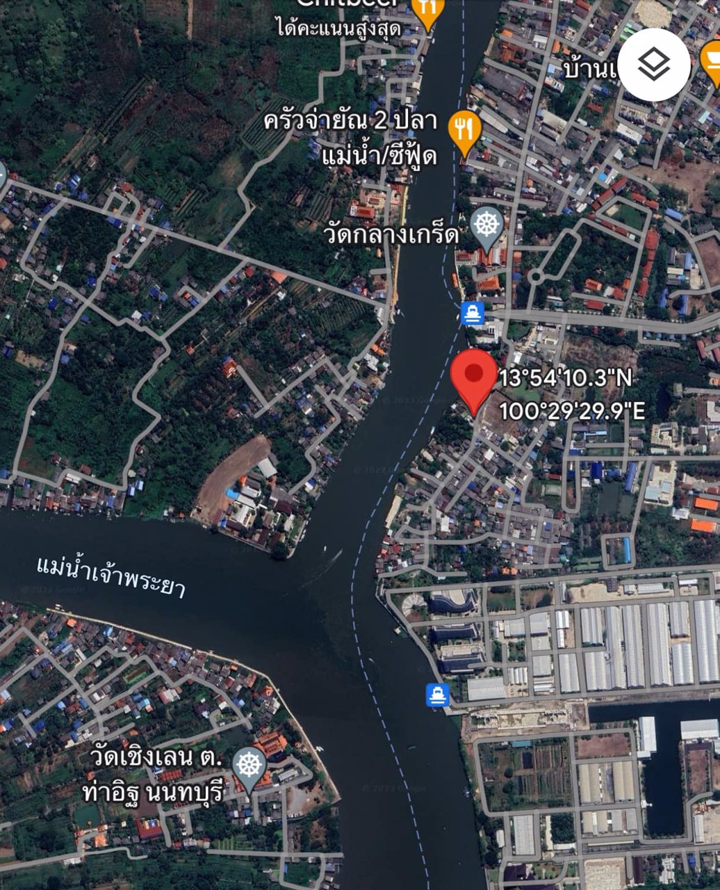 ขายด่วน-ที่ดินติดแม่น้ำเจ้าพระยา-นนทบุรี