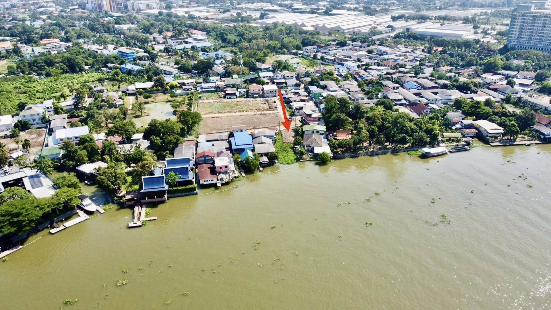 ขายด่วน-ที่ดินติดแม่น้ำเจ้าพระยา-นนทบุรี