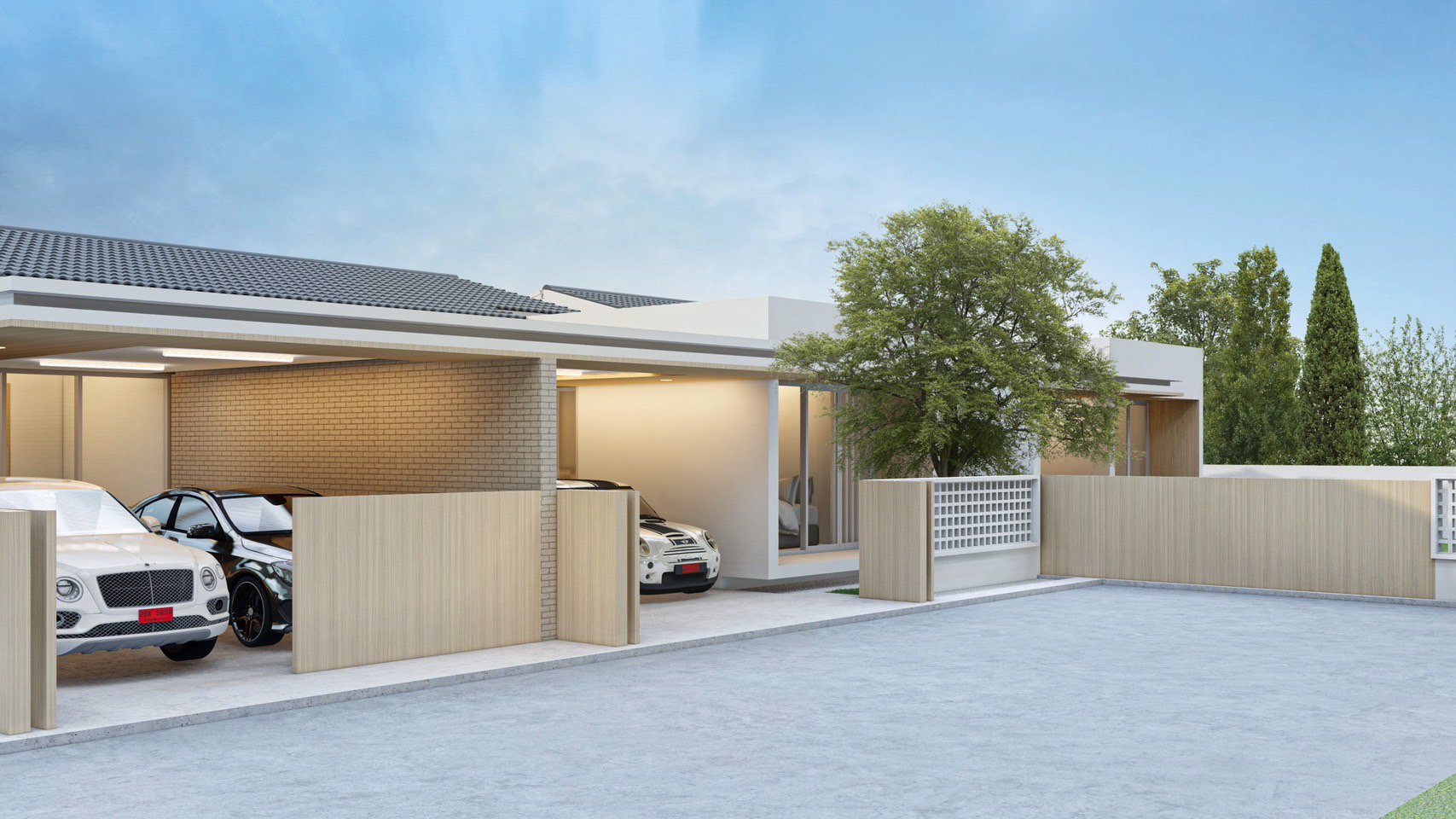 ขายบ้านแฝดพรีเมี่ยม-สไตล์มินิมอล์โครงการ-mini-more-by-rattanasup