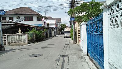 ขายที่ดินแปลงเล็กๆ-ราคาพิเศษสุดสุด-ปลูกบ้านขนาดทาวเฮาส์ขนาดเล็กได้-สำโรง-ปากน้ำ