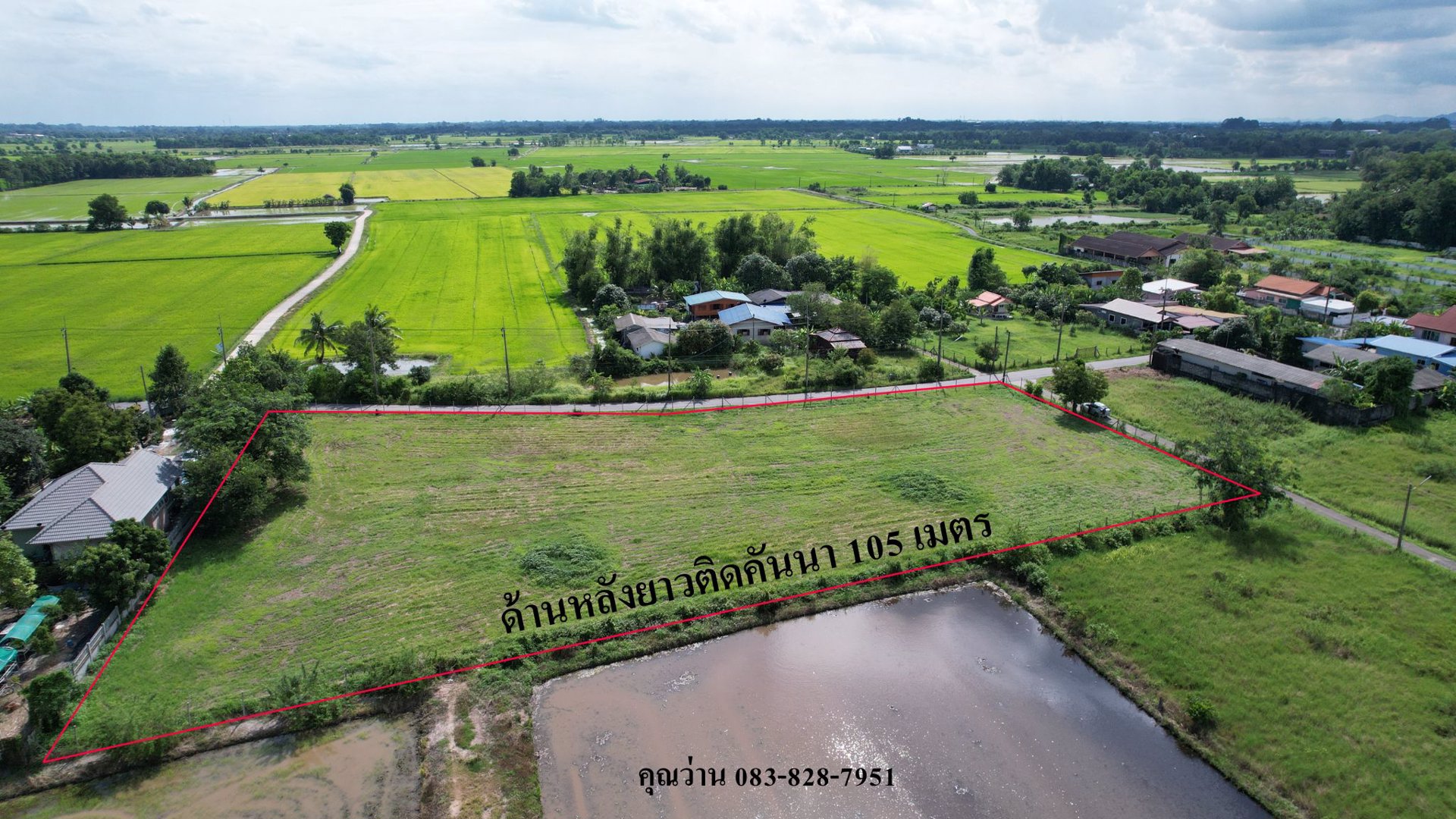 ขายที่ดินถมแล้วเต็มพื้นที่ทั้งแปลง-เนื้อที่-3-ไร่-1-งาน-มีโฉนด-หน้ากว้าง-100-ม