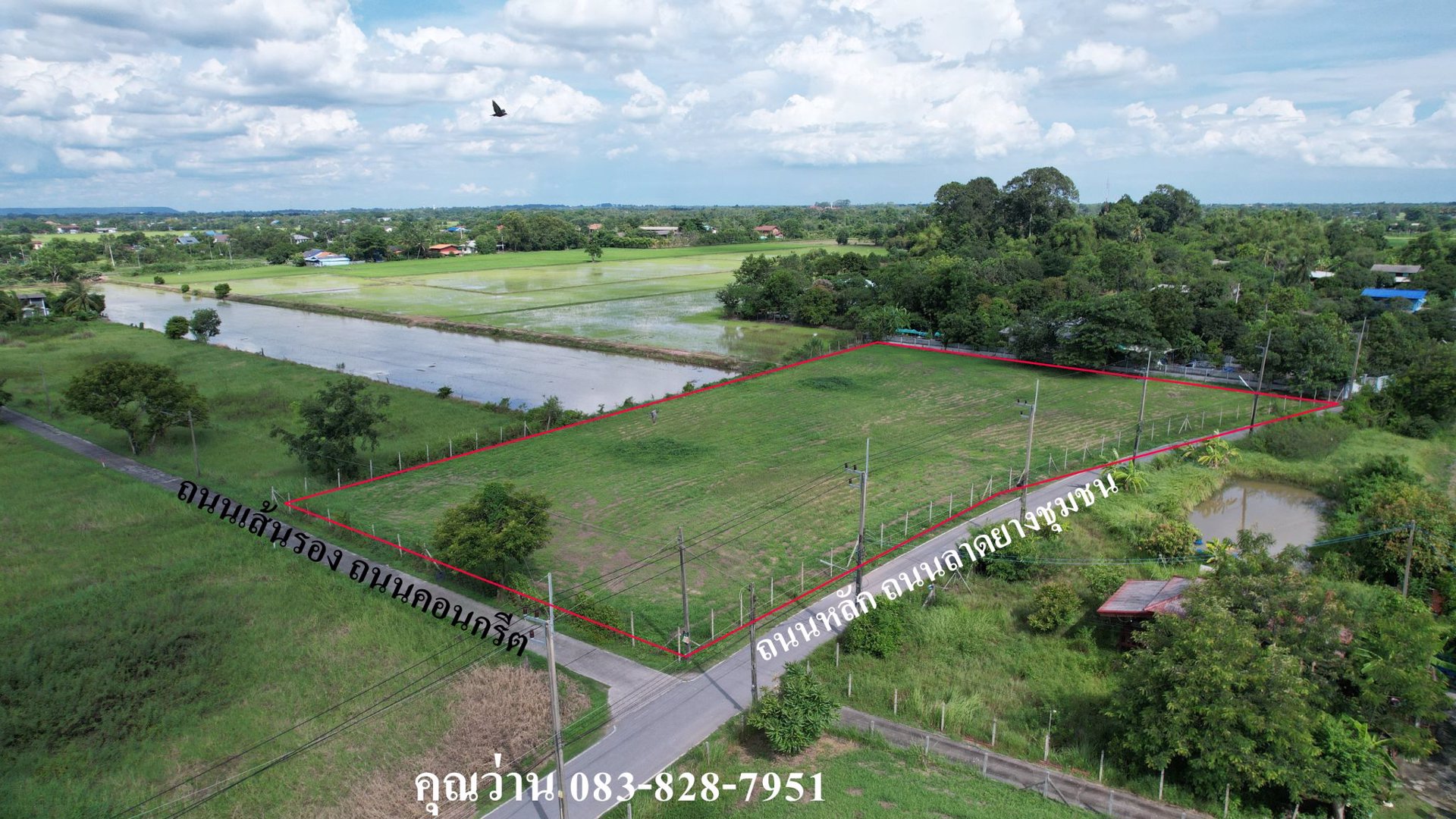 ขายที่ดินถมแล้วเต็มพื้นที่ทั้งแปลง-เนื้อที่-3-ไร่-1-งาน-มีโฉนด-หน้ากว้าง-100-ม