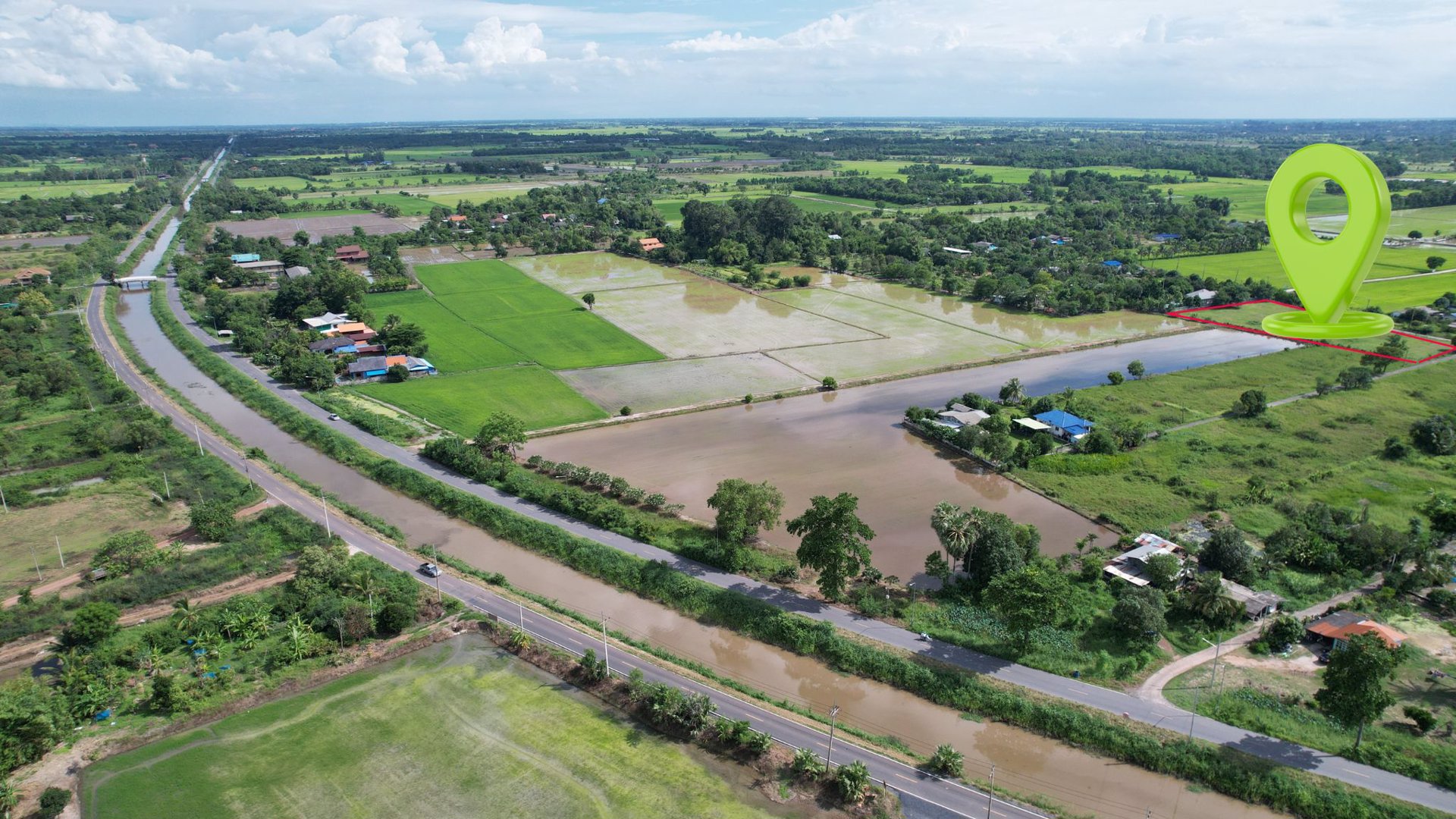 ขายที่ดินถมแล้วเต็มพื้นที่ทั้งแปลง-เนื้อที่-3-ไร่-1-งาน-มีโฉนด-หน้ากว้าง-100-ม