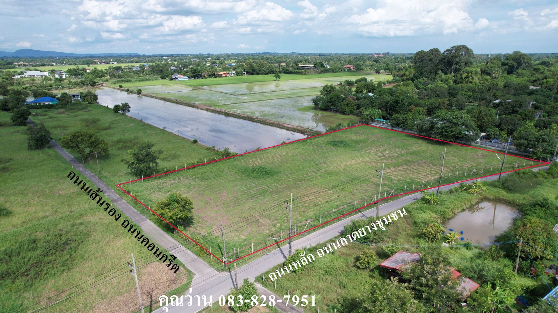 ขายที่ดินถมแล้วเต็มพื้นที่ทั้งแปลง-เนื้อที่-3-ไร่-1-งาน-มีโฉนด-หน้ากว้าง-100-ม