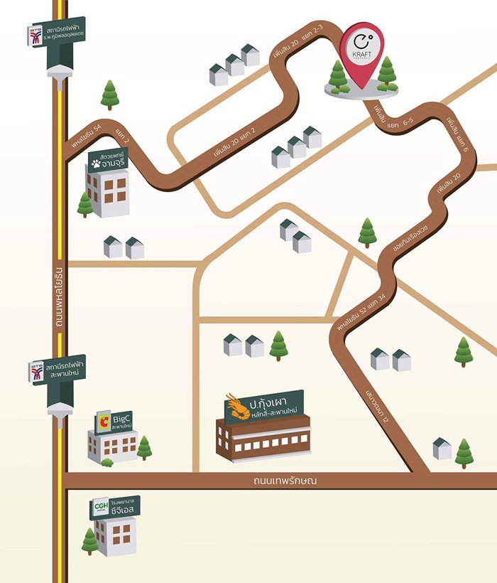 ทาวน์โฮมส์-ซเพิ่มสิน-อิสระ-ไม่ติดกัน-เนื้อที่-36-ตรวา-พร้อมฟังก์ชั่นห้องออฟฟิศด้านล่าง-รองรับการทำ
