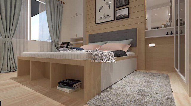 ae0118-ปล่อยเช่าคอนโด-แชปเตอร์วัน-อีโค-รัชดา-ห้วยขวาง-ห้องใหม่พร้อมลากกระเป๋าเข้าอยู่