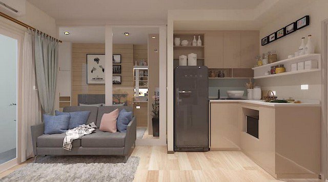 ae0118-ปล่อยเช่าคอนโด-แชปเตอร์วัน-อีโค-รัชดา-ห้วยขวาง-ห้องใหม่พร้อมลากกระเป๋าเข้าอยู่