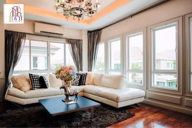 ขายบ้านเดี่ยว-2-ชั้น-หมู่บ้าน-bangkok-boulevard-พระราม9-ศรีนครินทร์-เนื้อที่-805-ตารางวา-4-ห้องนอน