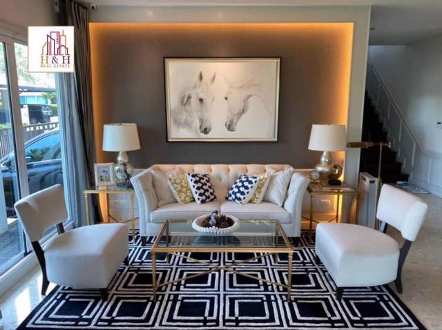 ขายบ้านเดี่ยว-2-ชั้น-หมู่บ้าน-bangkok-boulevard-พระราม9-ศรีนครินทร์-เนื้อที่-805-ตารางวา-4-ห้องนอน