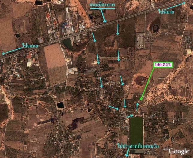 ด่วนๆ-ขายที่ดินจัดสรร-ทำเลทอง-ใกล้โครงการก่อสร้างทางด่วน-มอเตอร์เวย์สายบางประอิน-โคราช