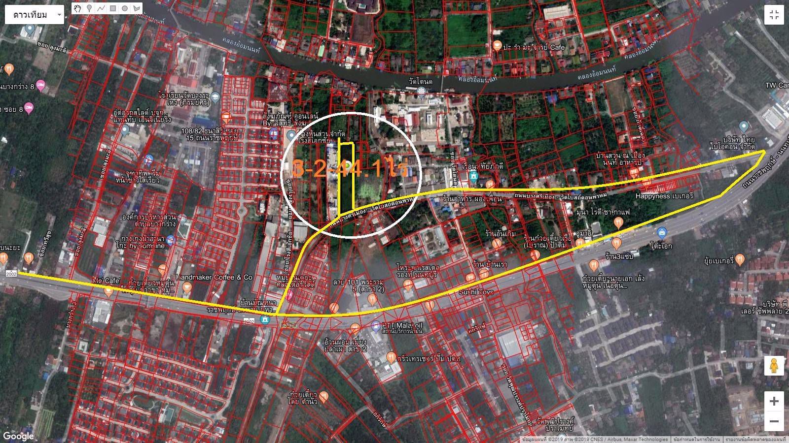 ขาย​ที่ดิน​-3-ไร่-2-งาน-​441-ตรว-ถนนบางศรีเมือง-วัดโบสถ์​ดอนพรม-ถนนราชพฤกษ์​-นนทบุรี​1-