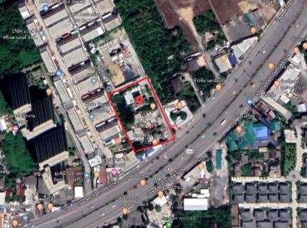 ขายที่ดิน-4-ไร่-66-ตรว-ติดถนนนครอินทร์-ใกล้รถไฟฟ้าสายสีม่วง-แยกติวานท์