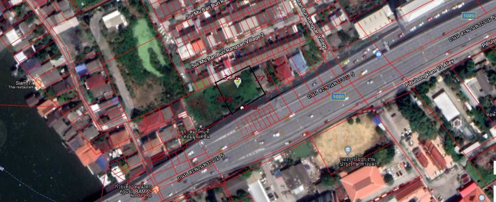 ขายที่ดินถมแล้ว-226-ตรว-ติดถนนนครอินทร์-ถนนพระราม-5-ที่สวยทำเลดี