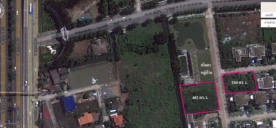 ที่ดินเปล่ารูปทรงสี่เหลี่ยมจตุรัส-ถมแล้วขนาด-402-ตรว