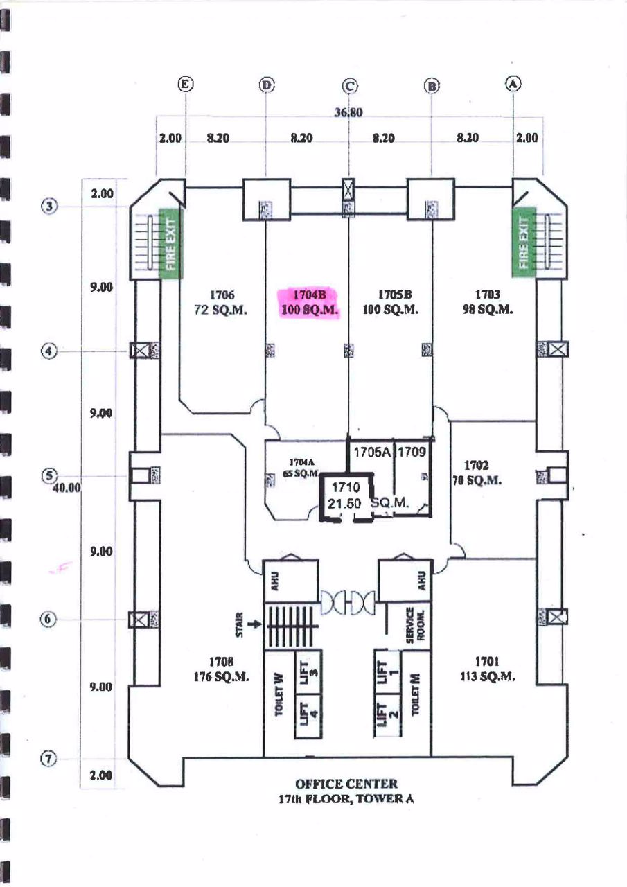 ให้เช่าพื้นที่สำนักงาน-อาคารบางนาทาวเวอร์-ทำเลดี-ติดถนนบางนา