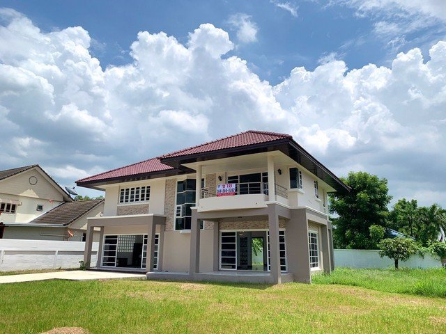 ขาย-บ้านเดี่ยว-ศุภาลัย-เลค-2-คุ้มเกล้า-มีนบุรี-หลังมุม-ใกล้ทางเข้าหมู่บ้าน