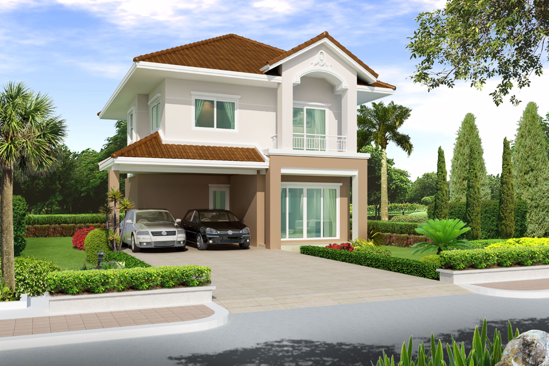 นนทกร-บ้านเดี่ยวใกล้รถไฟฟ้า