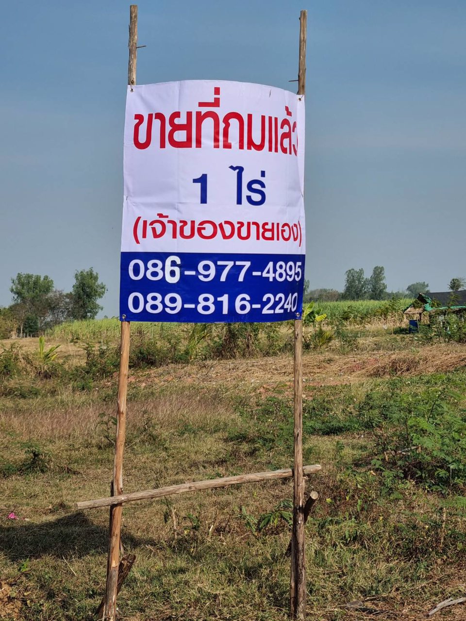 ขายที่ดิน-ที่ถมแล้ว-เนื้อที่-1-ไร่-พร้อมบ่อน้ำ