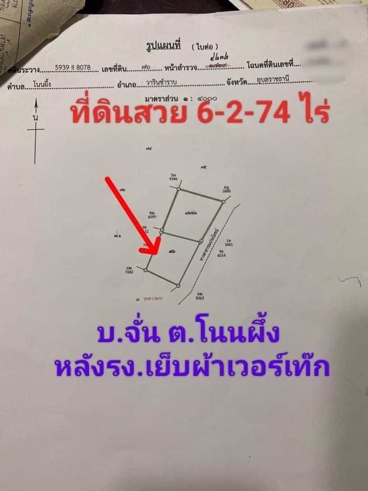 ที่ดินถูกมาก-เนื้อที่-6-ไร่-2-งาน-74-ตรว