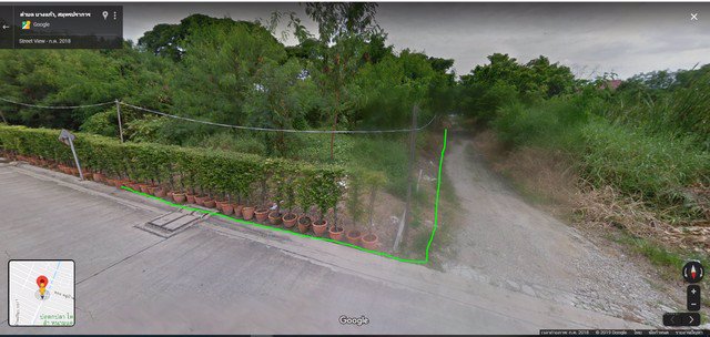 ขายที่ดิน-125-ตรวา-แปลงมุมในซอยพัฒนาชุมชน-16-ถนนศรีด่าน22-แปลงสีเหลี่ยมสวย