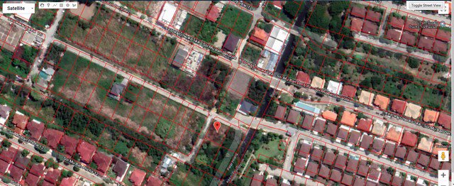 ขายที่ดิน-125-ตรวา-แปลงมุมในซอยพัฒนาชุมชน-16-ถนนศรีด่าน22-แปลงสีเหลี่ยมสวย