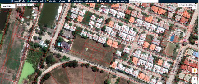 ขายที่ดิน-หมู่บ้านวินด์มิลล์-แปลงใหญ่สี่เหลี่ยม-454-ตรวา-ติดถนนเมน