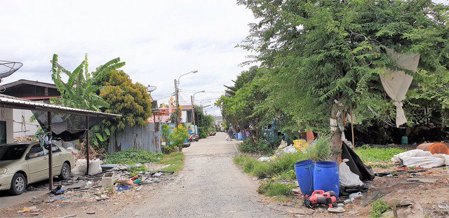 ขายที่ดินเปล่า-ในซอยคู่สร้างคู่สม-5-ไร่-2337-ตรว-พระสมุทรเจดีย์-เข้าซอยไม่ลึก-เป็นพื้นที่สีม่วง