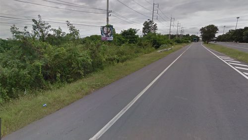 ขายที่ดิน-ติดถนนใหญ่สายเอเซีย-ฝั่งขาเข้า-ใกล้แยกต่างระดับอินทร์บุรี-จังหวัดสิงห์บุรี