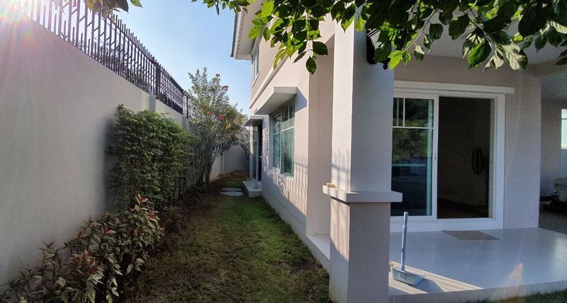 ขายบ้านเดี่ยว-2-ชั้น-วิลลาจจิโอ-สันทราย-เชียงใหม่-villaggio-sansai-chaingmai-หลังมุม-โครงการแลนด์