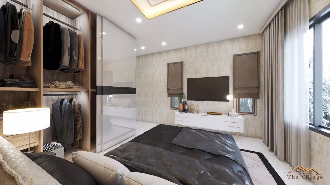 ขายบ้านแฝด-บ้านที่โดดเด่นด้วยดีไซน์ที่ทันสมัย-อยู่ท่ามกลางวิวเขา-และธรรมชาติ