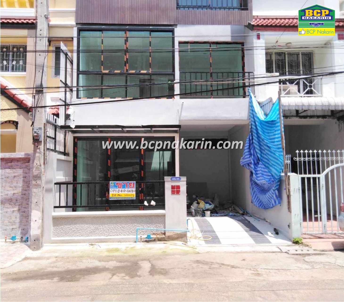 ขาย-ทาวน์เฮ้าส์-3-ชั้น-ซสมเด็จพระเจ้าตากสิน-41-เนื้อที่-20-ตรว-รหัสทรัพย์สิน-001783-