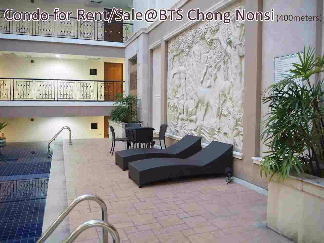 ขาย-ให้เช่า-คอนโดใกล้-bts-ช่องนนทรี-400เมตรหรือเดิน-6นาที-44ตรมห้องใหม่-เฟอร์นิเจอร์ครบ