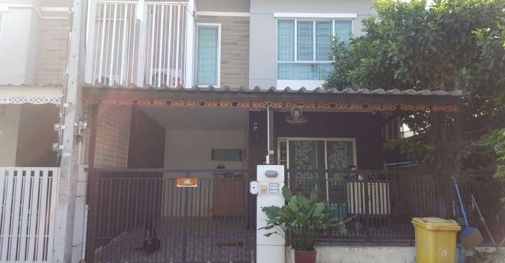 ขายทาวน์เฮ้าส์หลังริม-หมู่บ้านพฤกษาวิลล์55-1-เข้าออกสะดวกหลายทาง-เจ้าของขายเอง